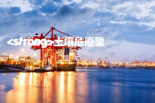 <strong>土壤危廢鑒定流程隱秘的廢棄物：揭開城市底下的神秘面紗！</strong>